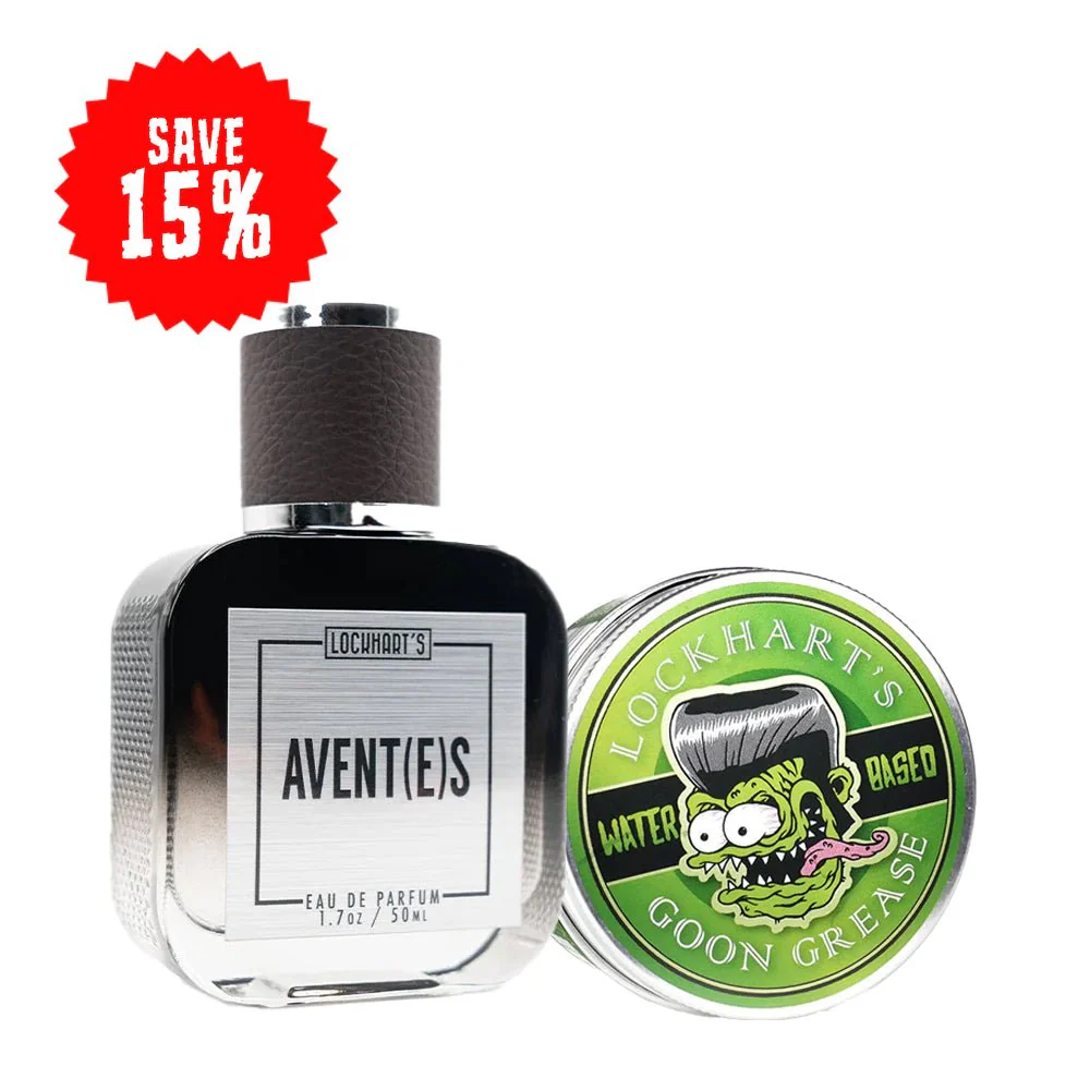 Aventes EDP + Water Based Goon Grease Pomade Bundle