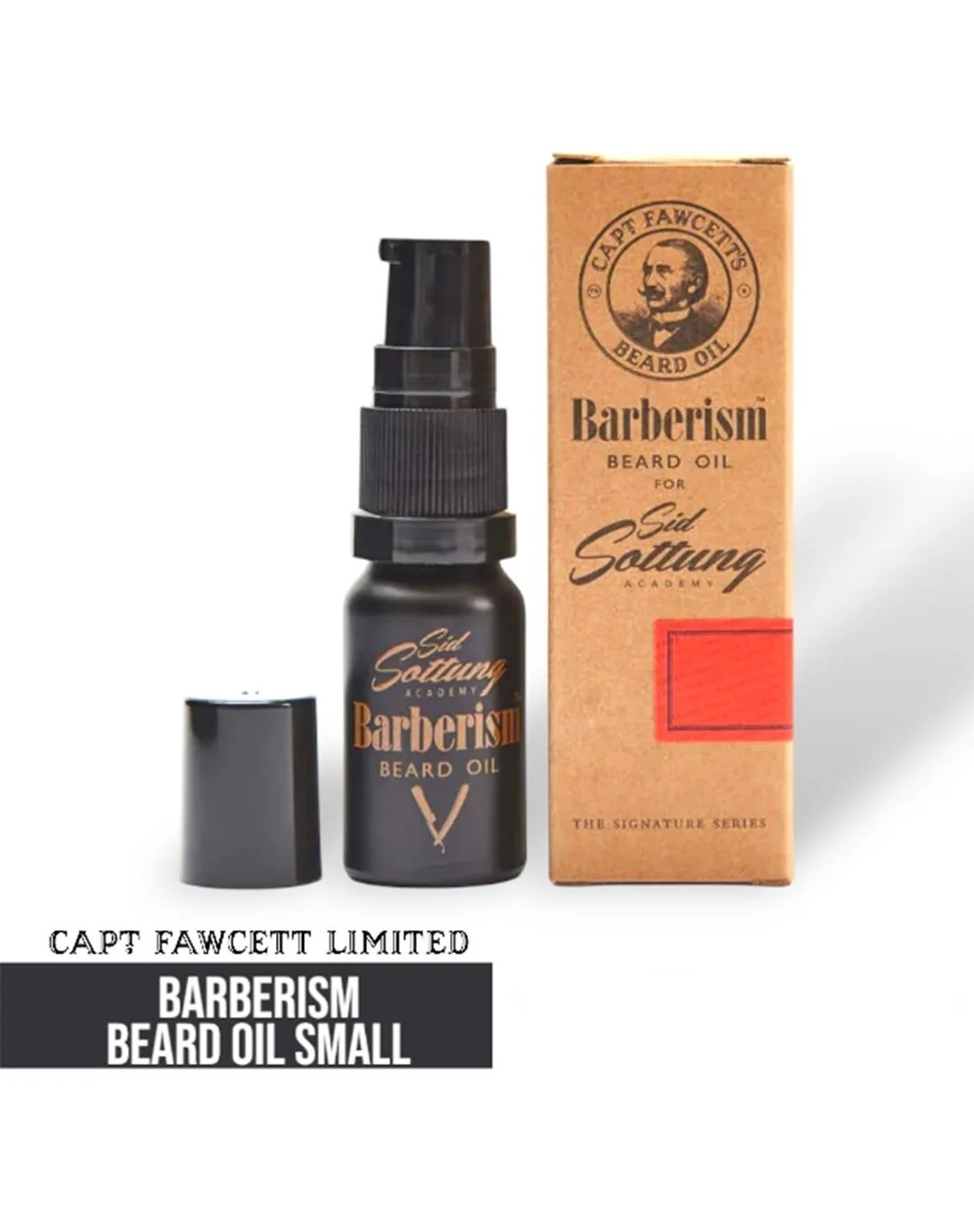 Captain Fawcett Barberism Beard Oil Small