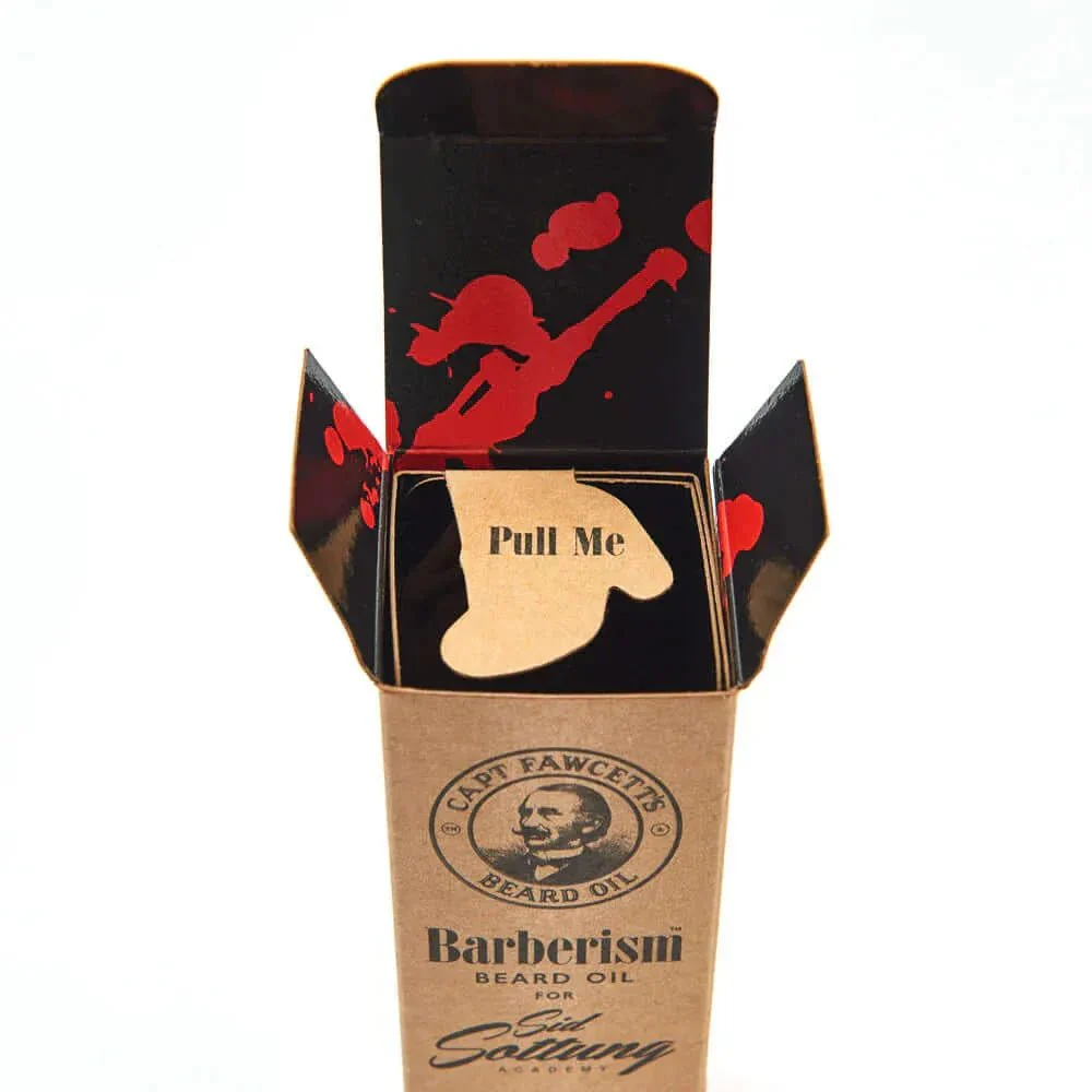 Captain Fawcett Barberism Beard Oil Small - Image 3