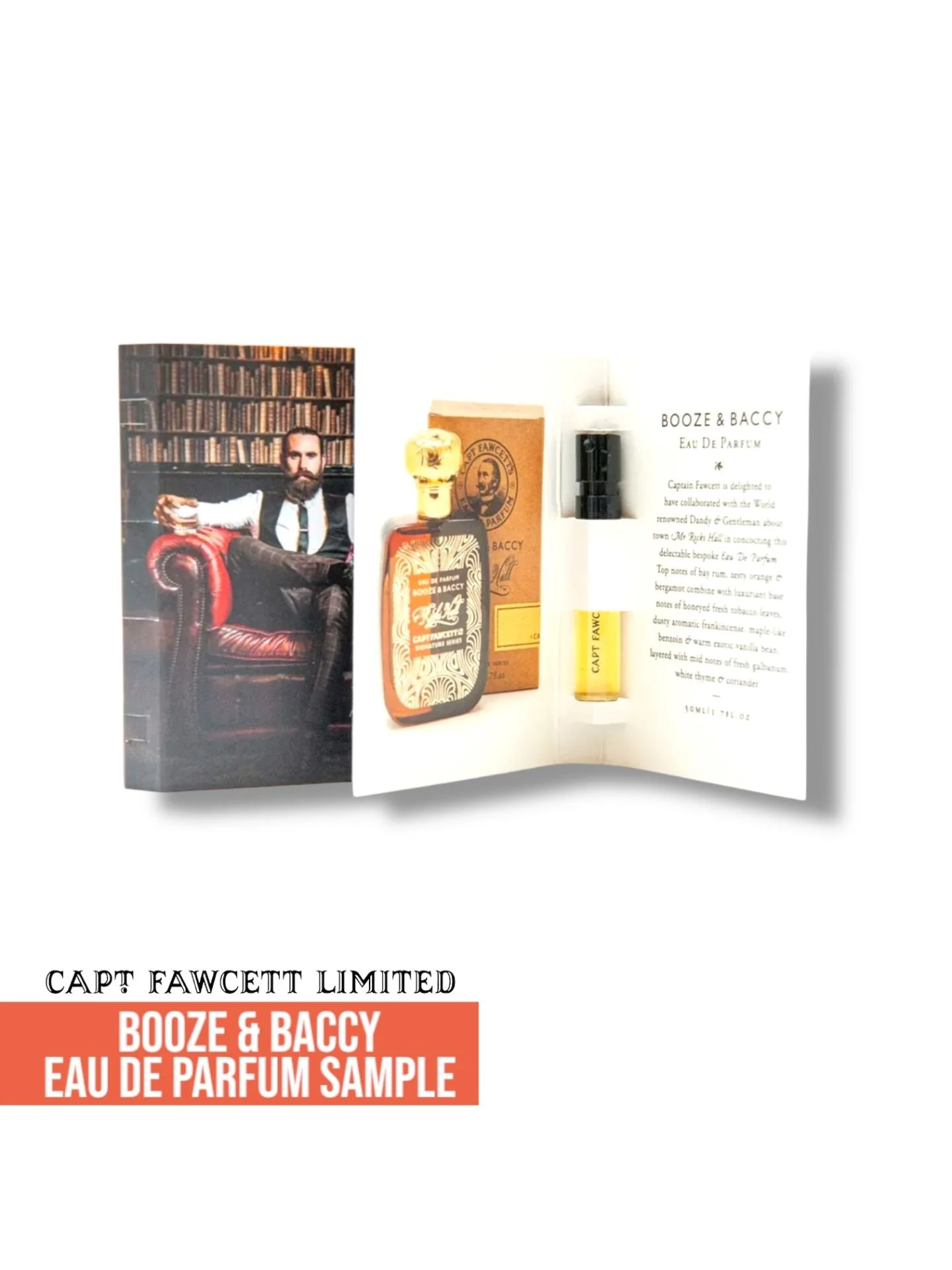 Captain Fawcett Booze & Baccy Eau de Parfum Sample