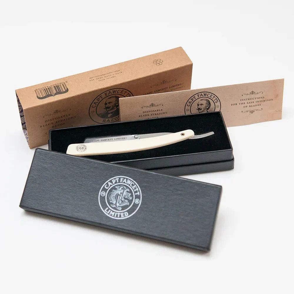 Captain Fawcett Disposable Blade Straight Razor - Image 3