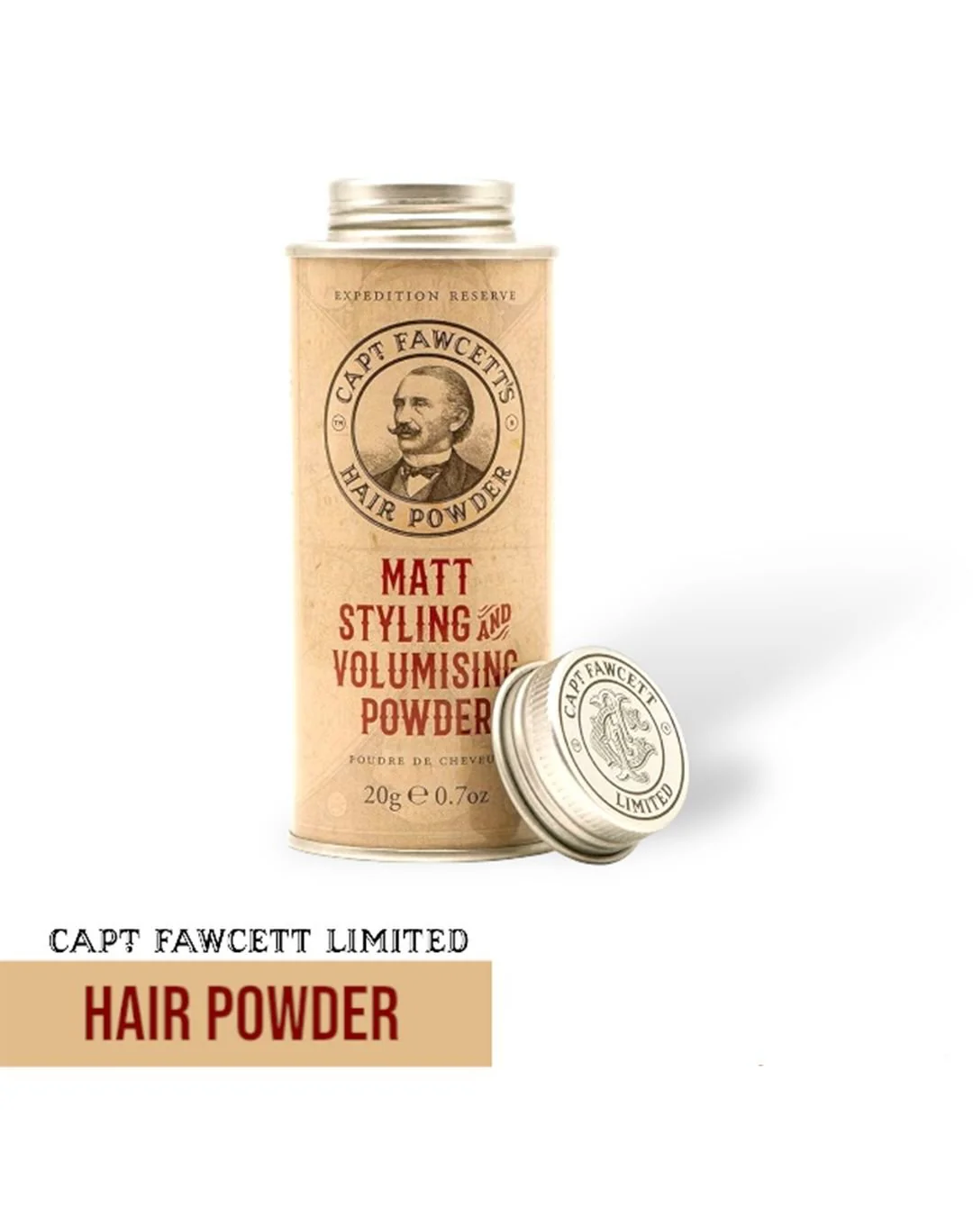 Captain Fawcett Hair Powder