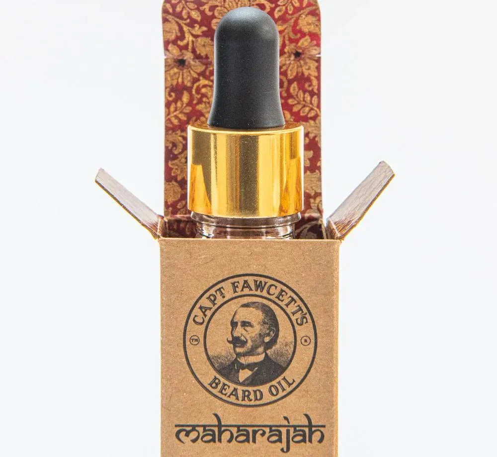 Captain Fawcett Maharajah Beard Oil Small - Image 4