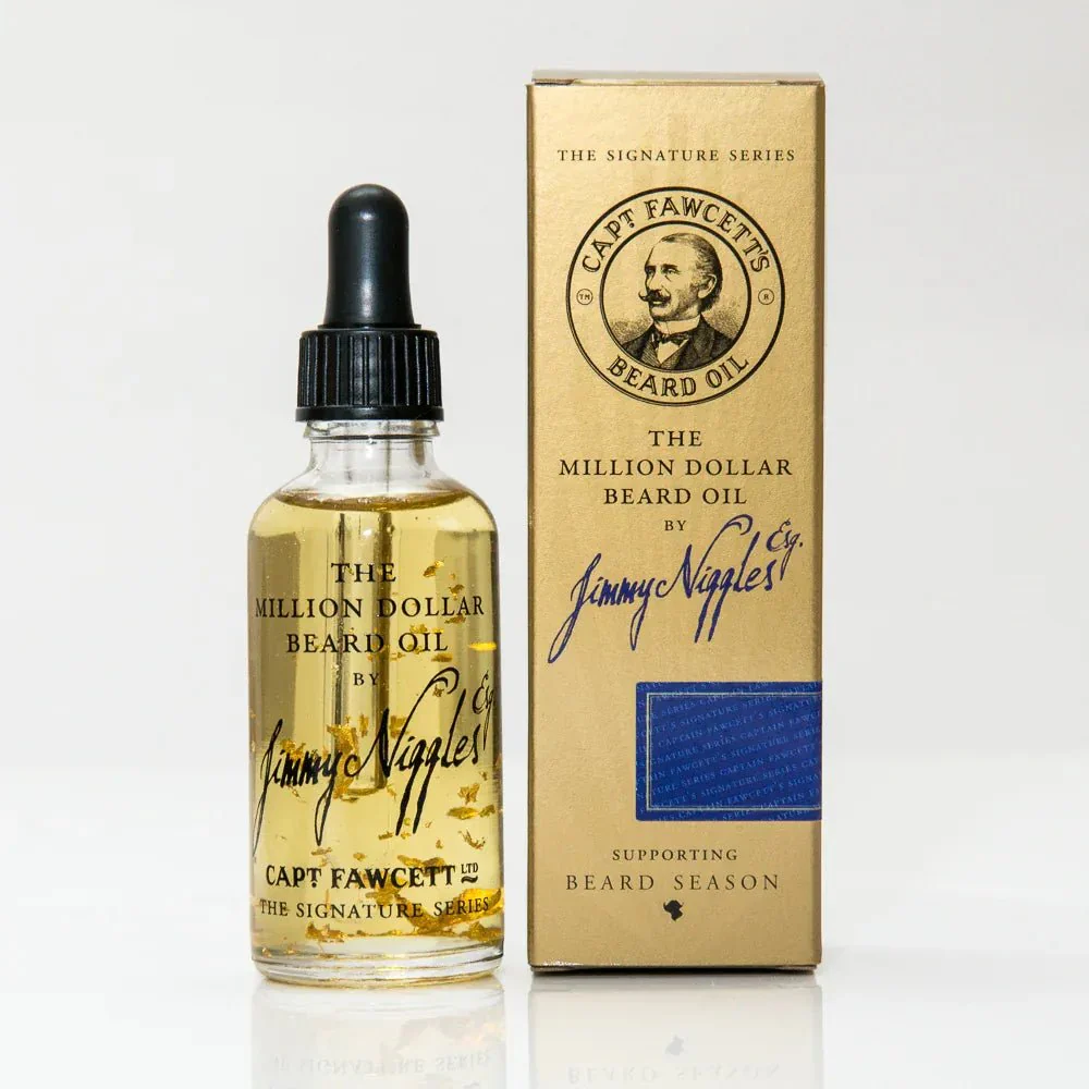 Captain Fawcett Million Dollar Beard Oil Large - Image 3