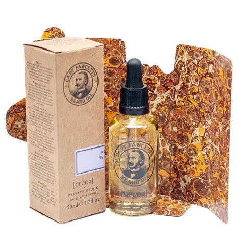 Captain Fawcett Private Stock Beard Oil Large - Image 4