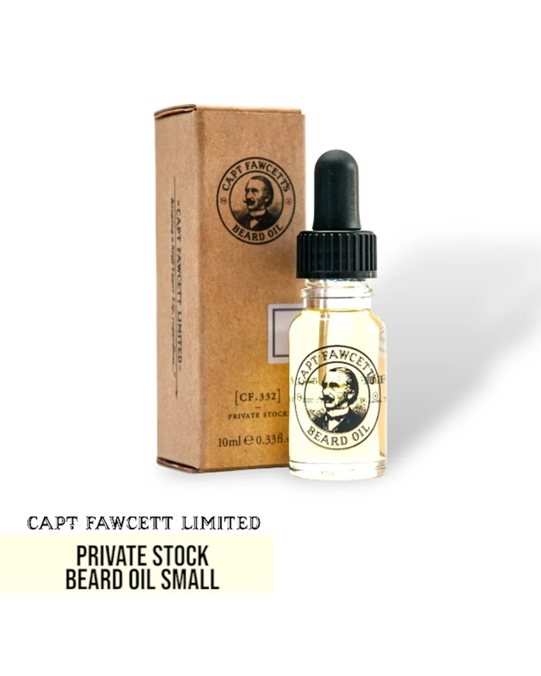 Captain Fawcett Private Stock Beard Oil Small