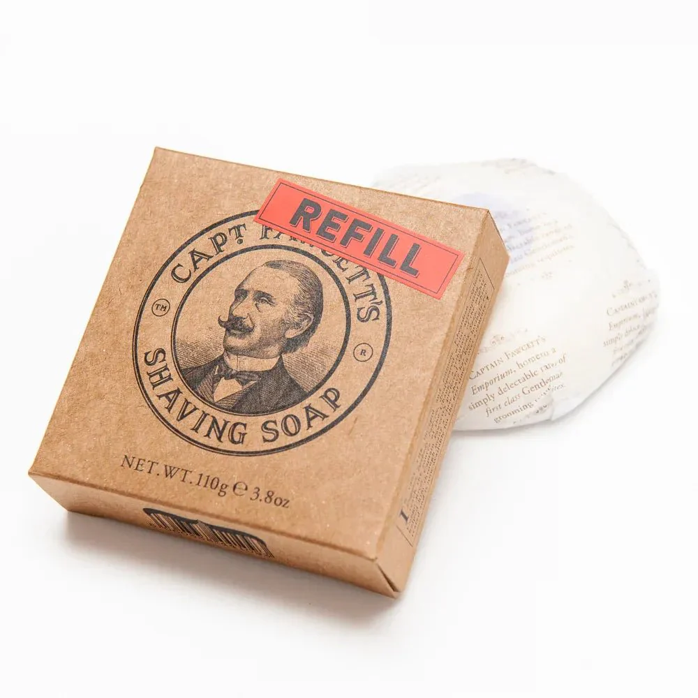 Captain Fawcett Shaving Soap Refill - Image 2