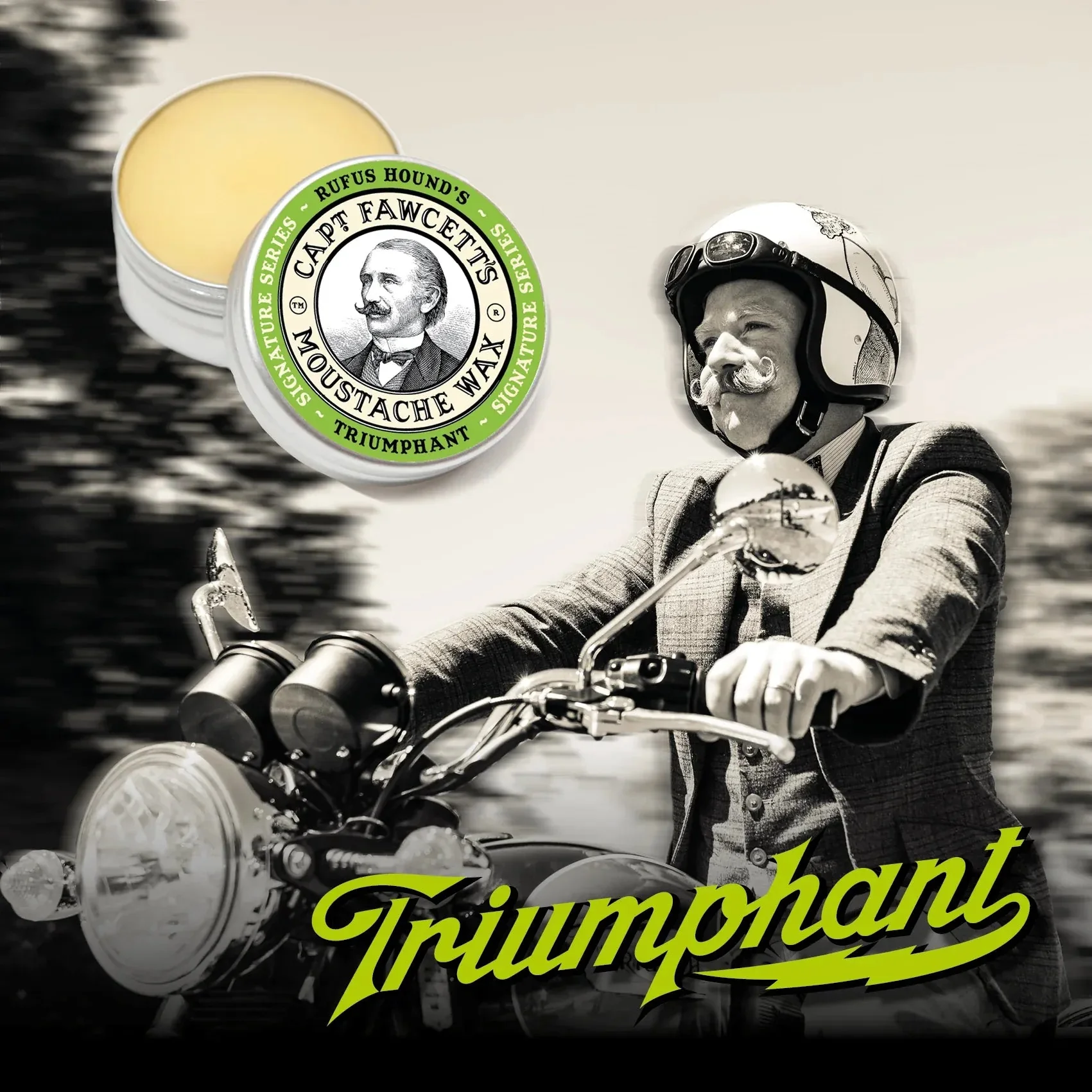 Captain Fawcett Triumphant Moustache Wax - Image 2
