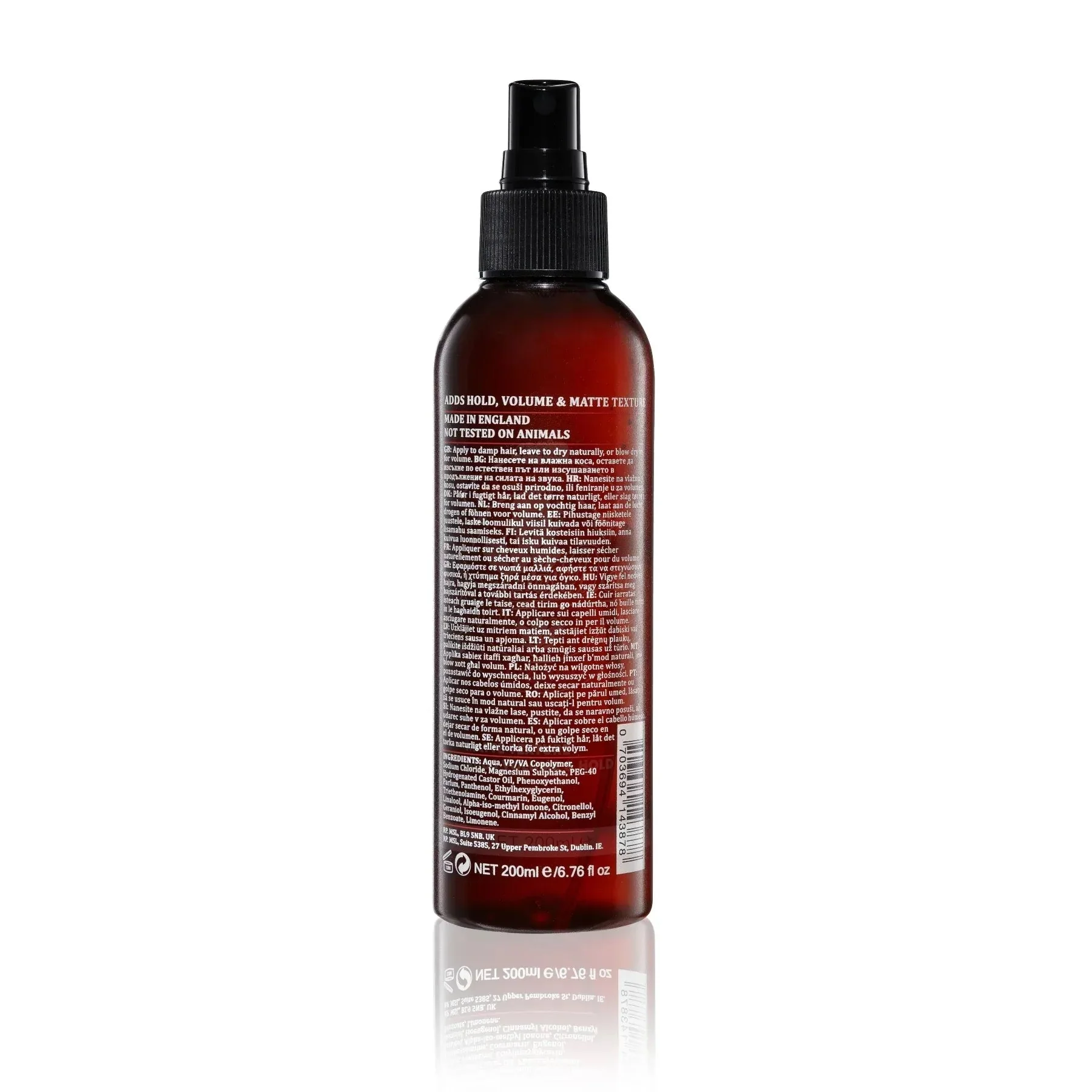 Dapper Dan Sea Salt Spray - Image 2