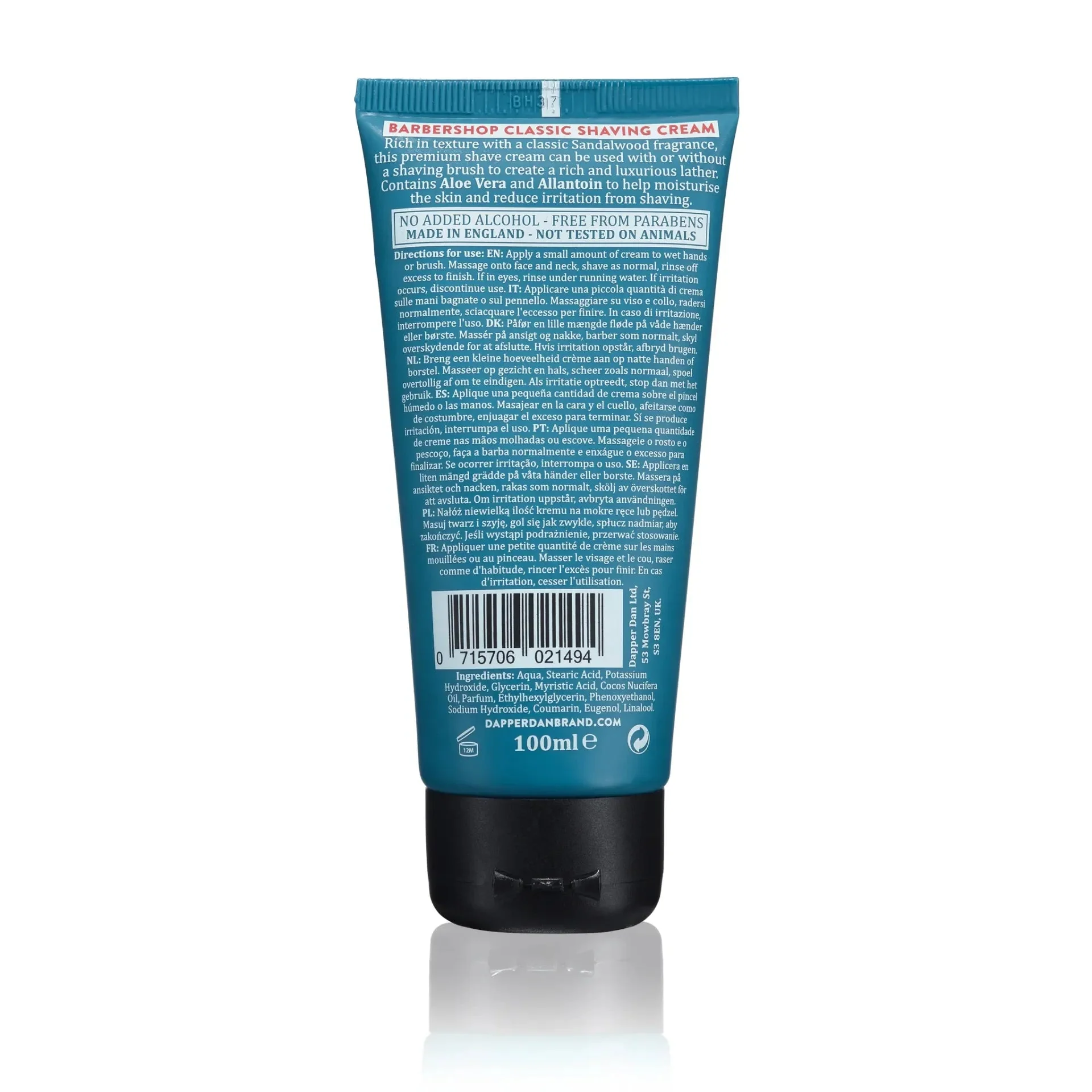 Dapper Dan Shaving Cream - Image 2