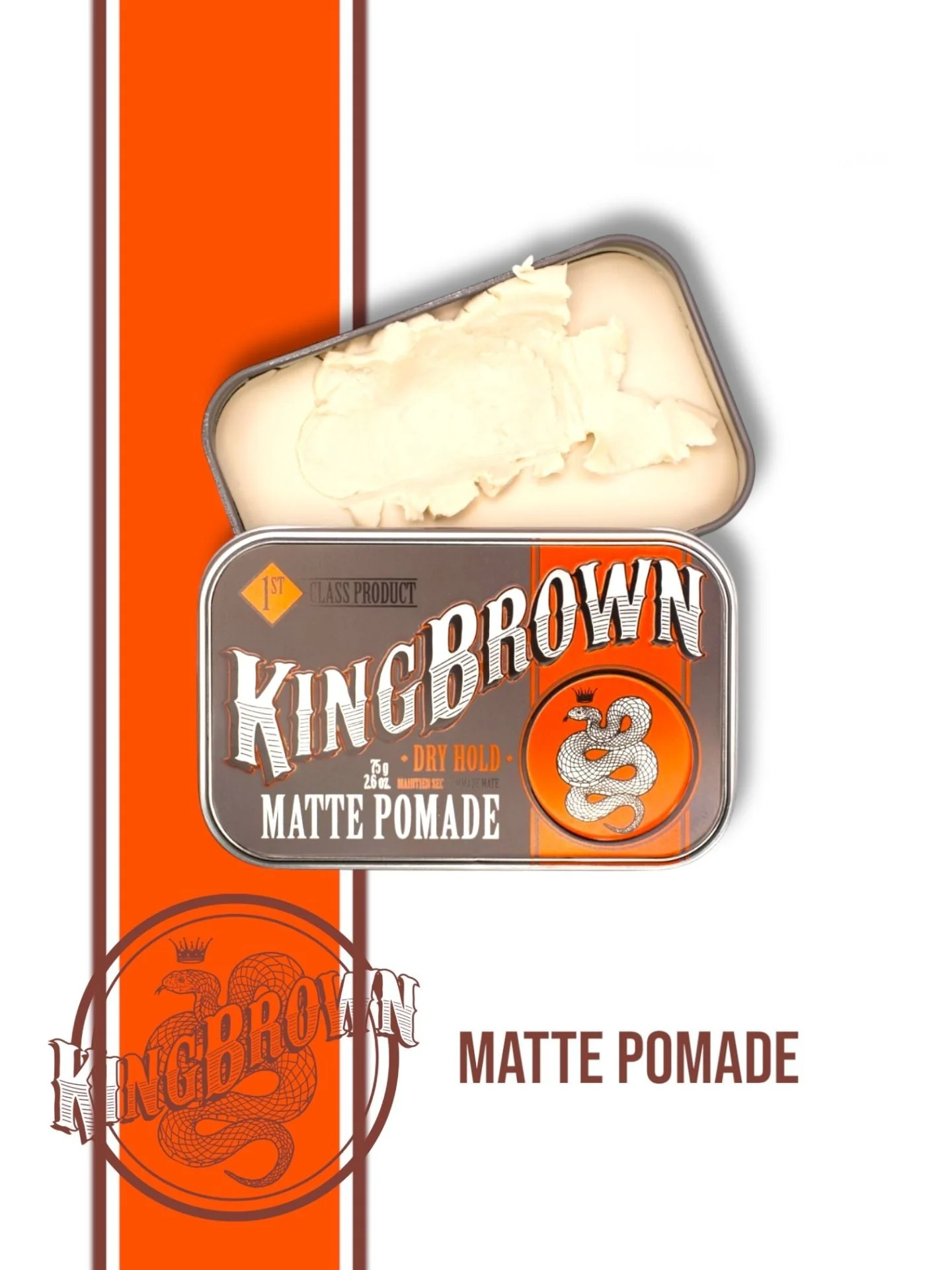 King Brown Matte Pomade - Image 4