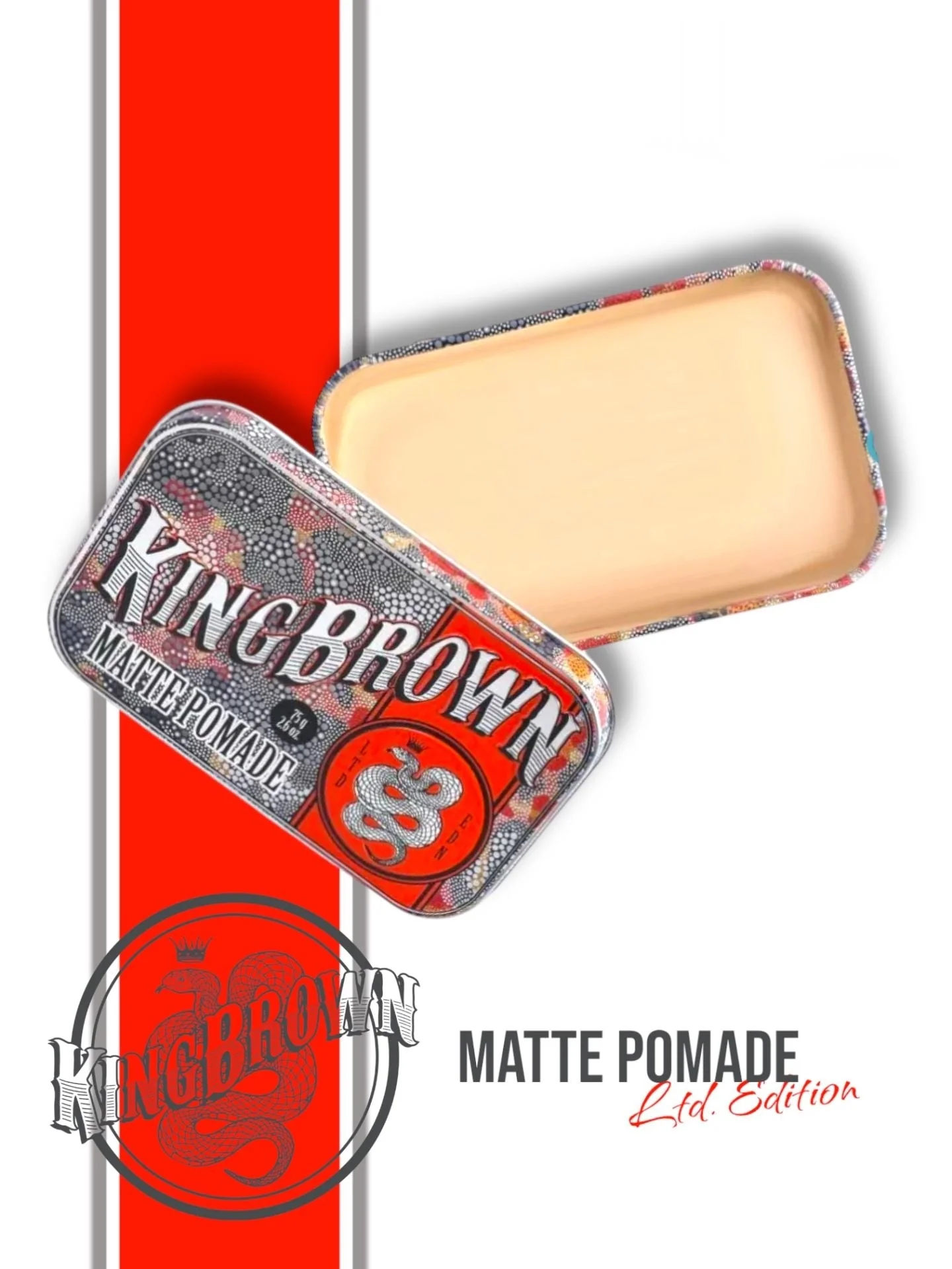 King Brown Matte Pomade Ltd. Edition - Image 5