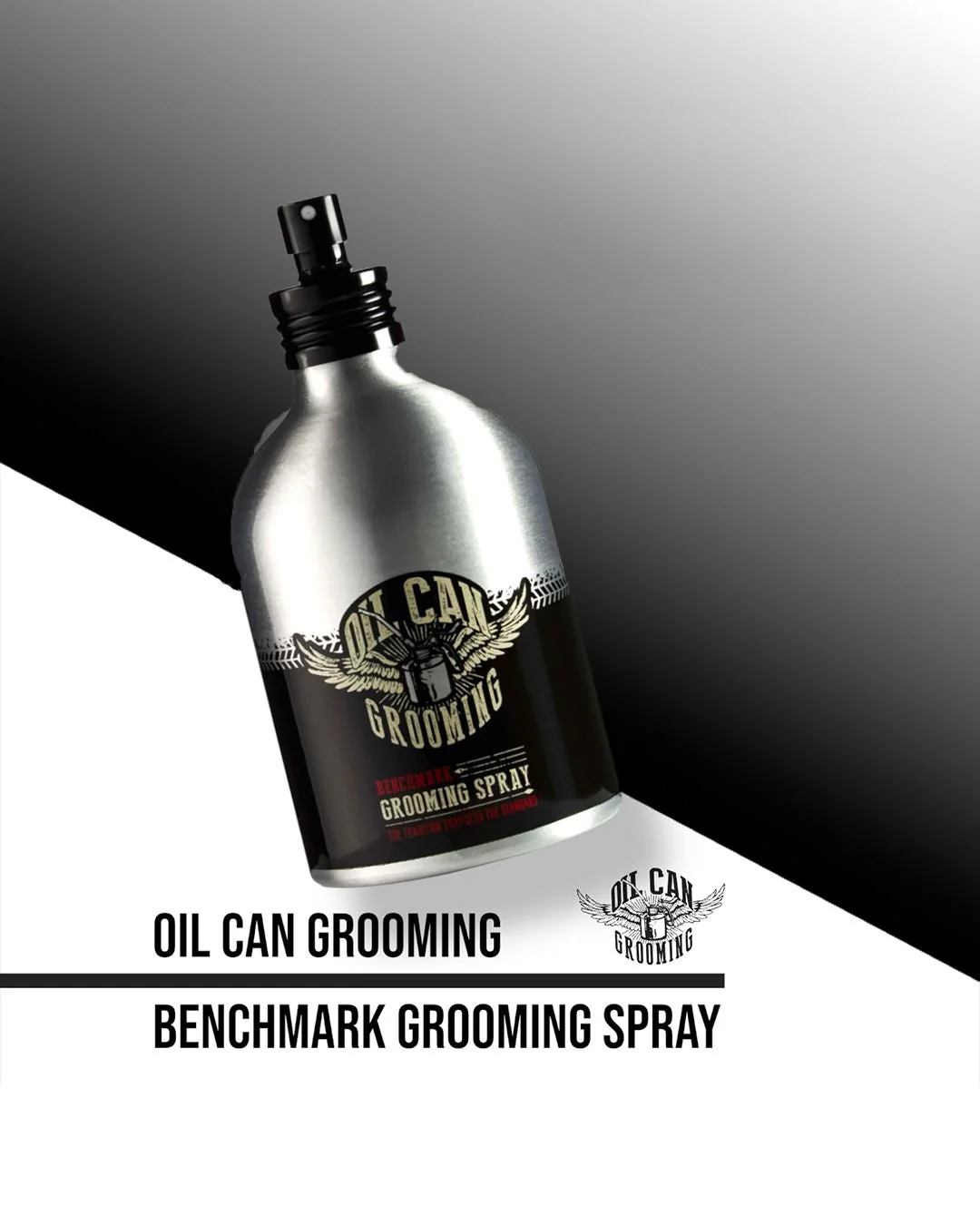 Oil Can Grooming Benchmark Grooming Spray