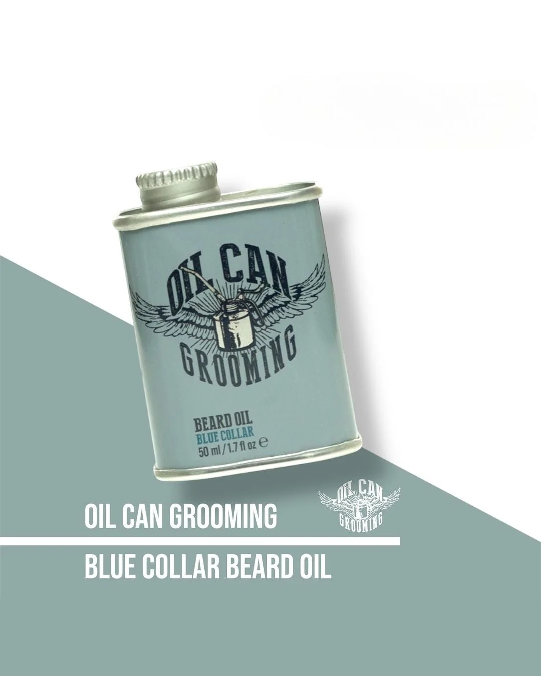 Oil Can Grooming Blue Collar Beard Oil