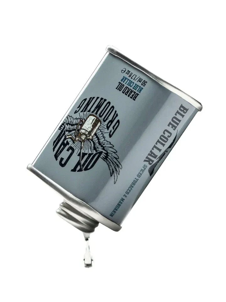 Oil Can Grooming Blue Collar Beard Oil - Image 3