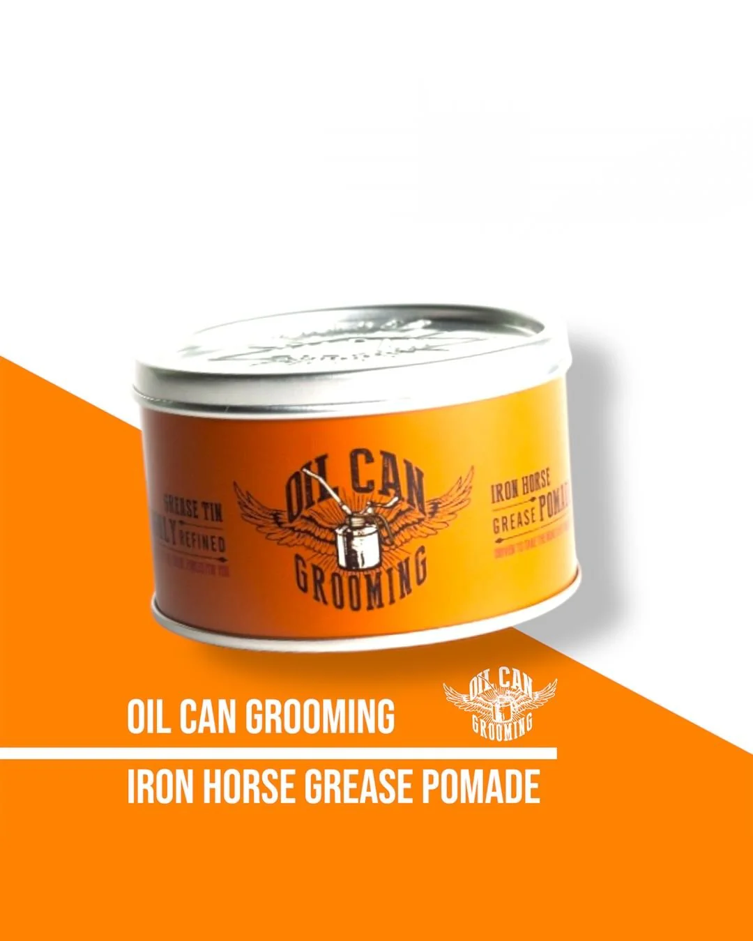 Oil Can Grooming Iron Horse Grease Pomade