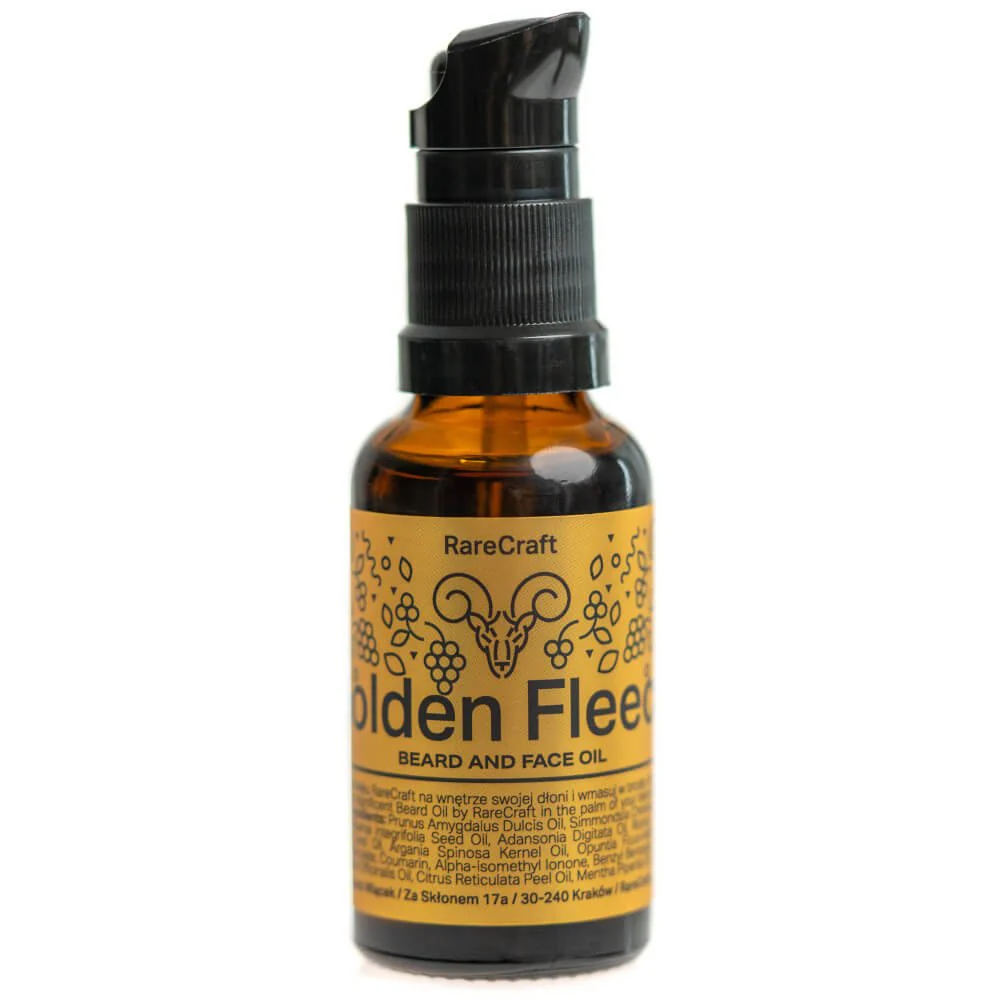 RareCraft Beard Oil Golden Fleece - Image 3