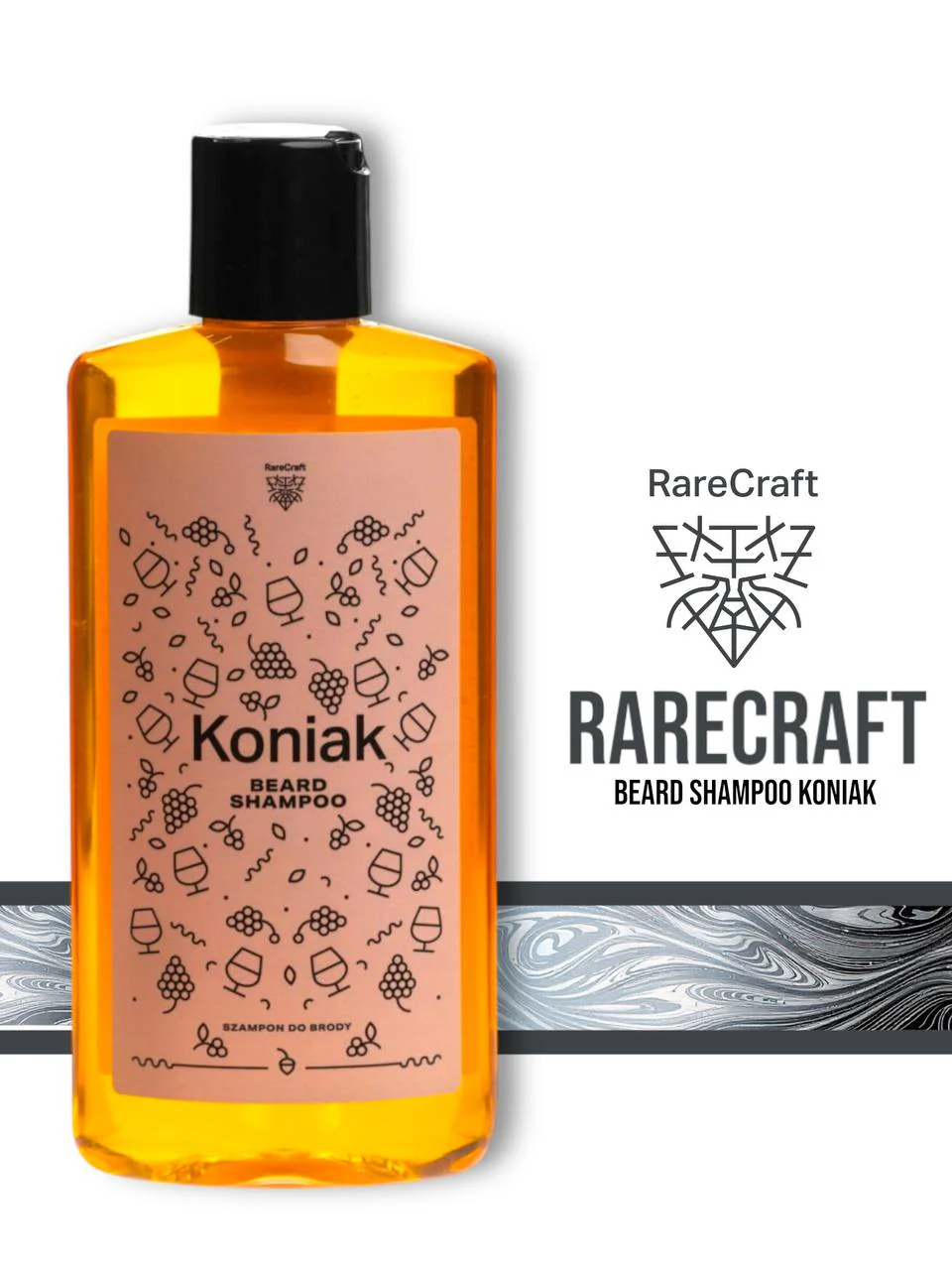 RareCraft Beard Shampoo Koniak