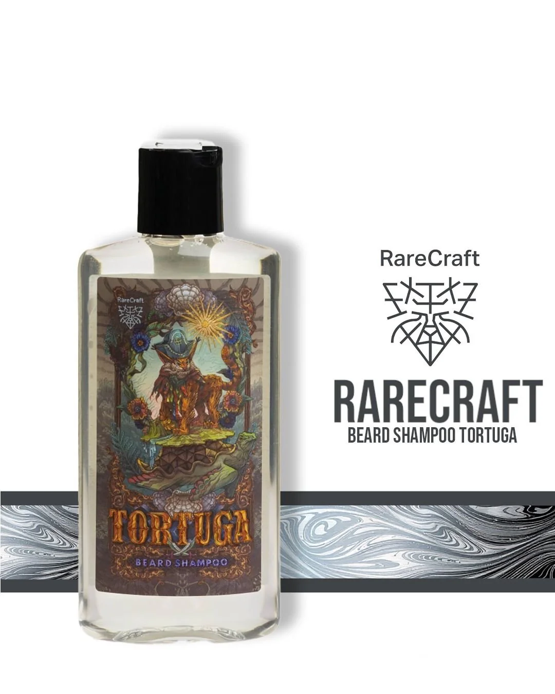 RareCraft Beard Shampoo Tortuga