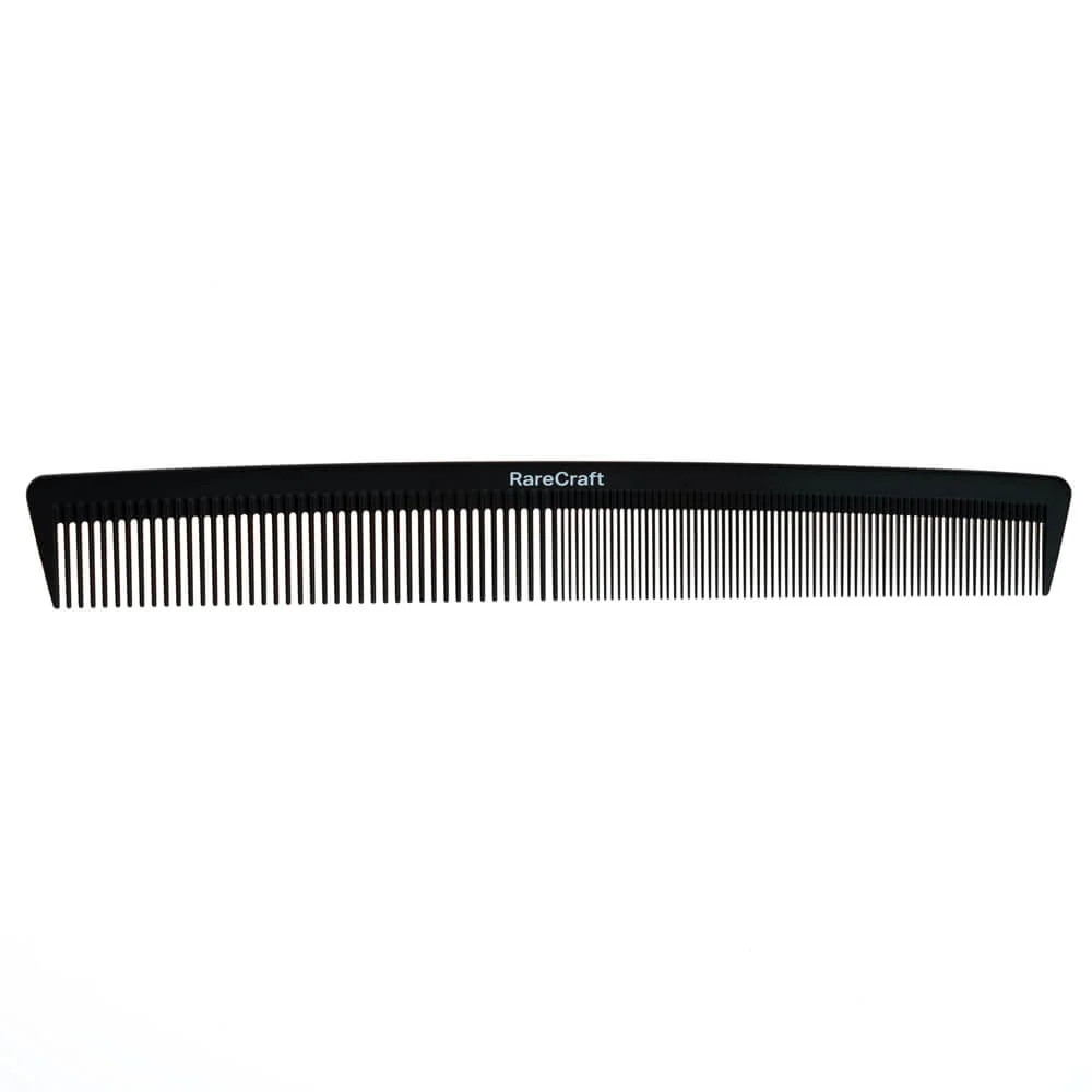 RareCraft Hair Comb - Classic Carbon Series - Image 2
