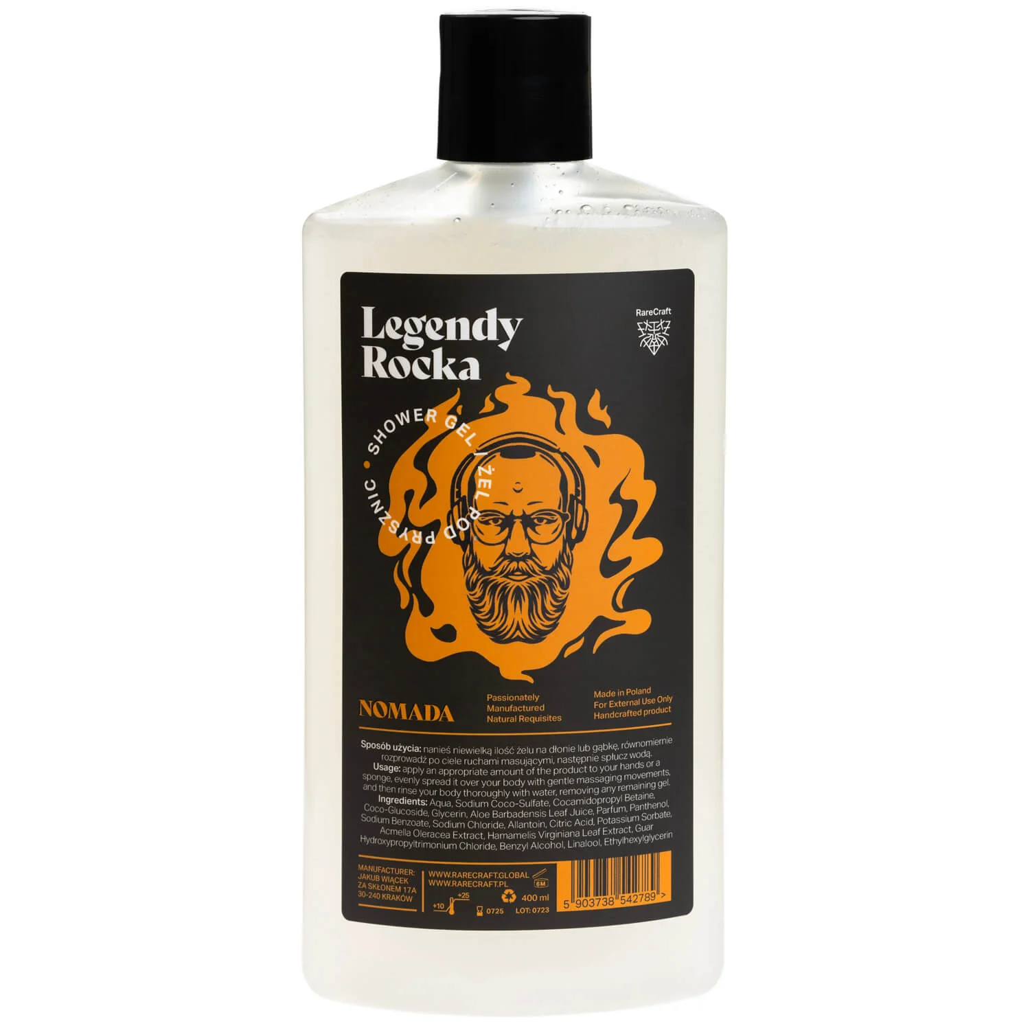RareCraft Shower Gel Rock's Legends Nomada - Image 2