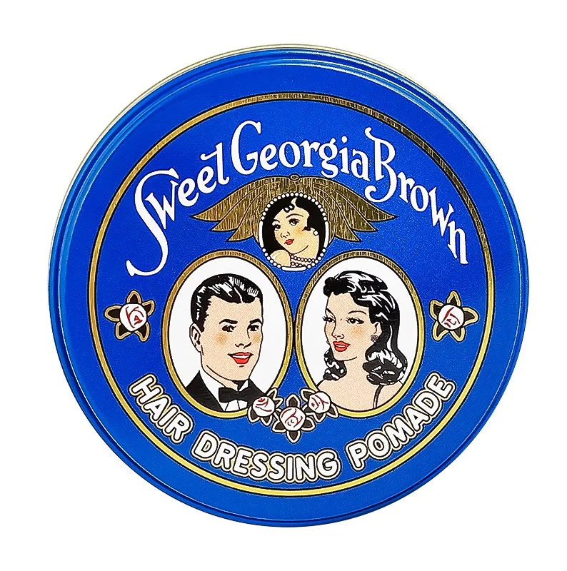 Sweet Georgia Brown Blue Pomade - Strong Hold - Image 3