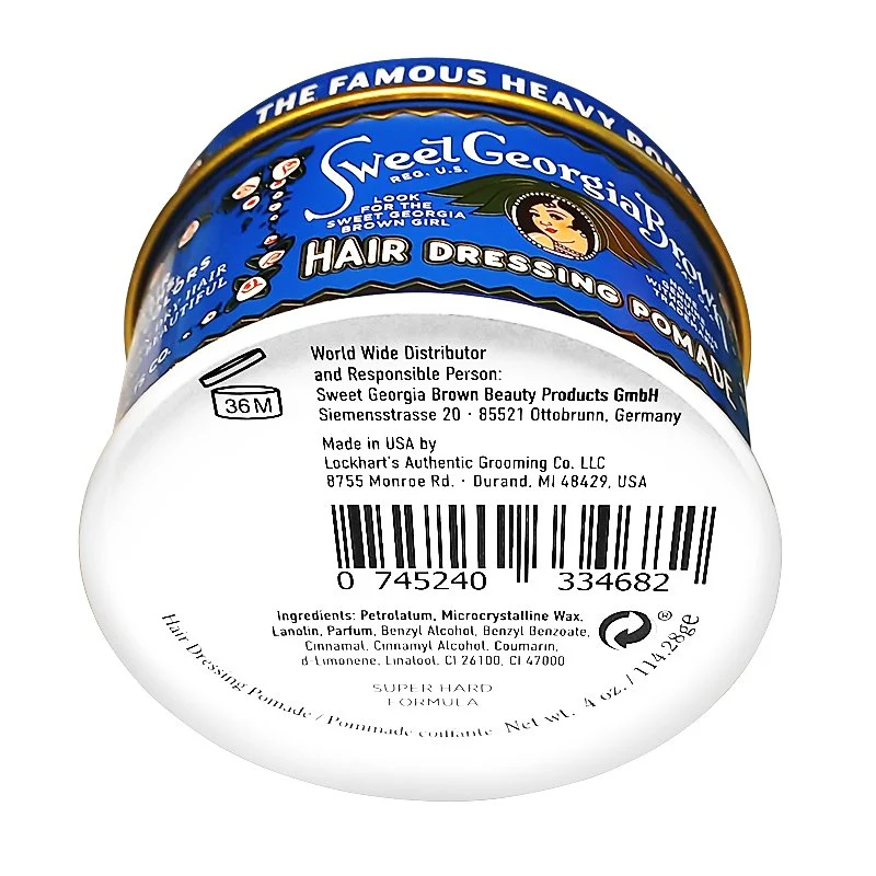 Sweet Georgia Brown Blue Pomade - Strong Hold - Image 5